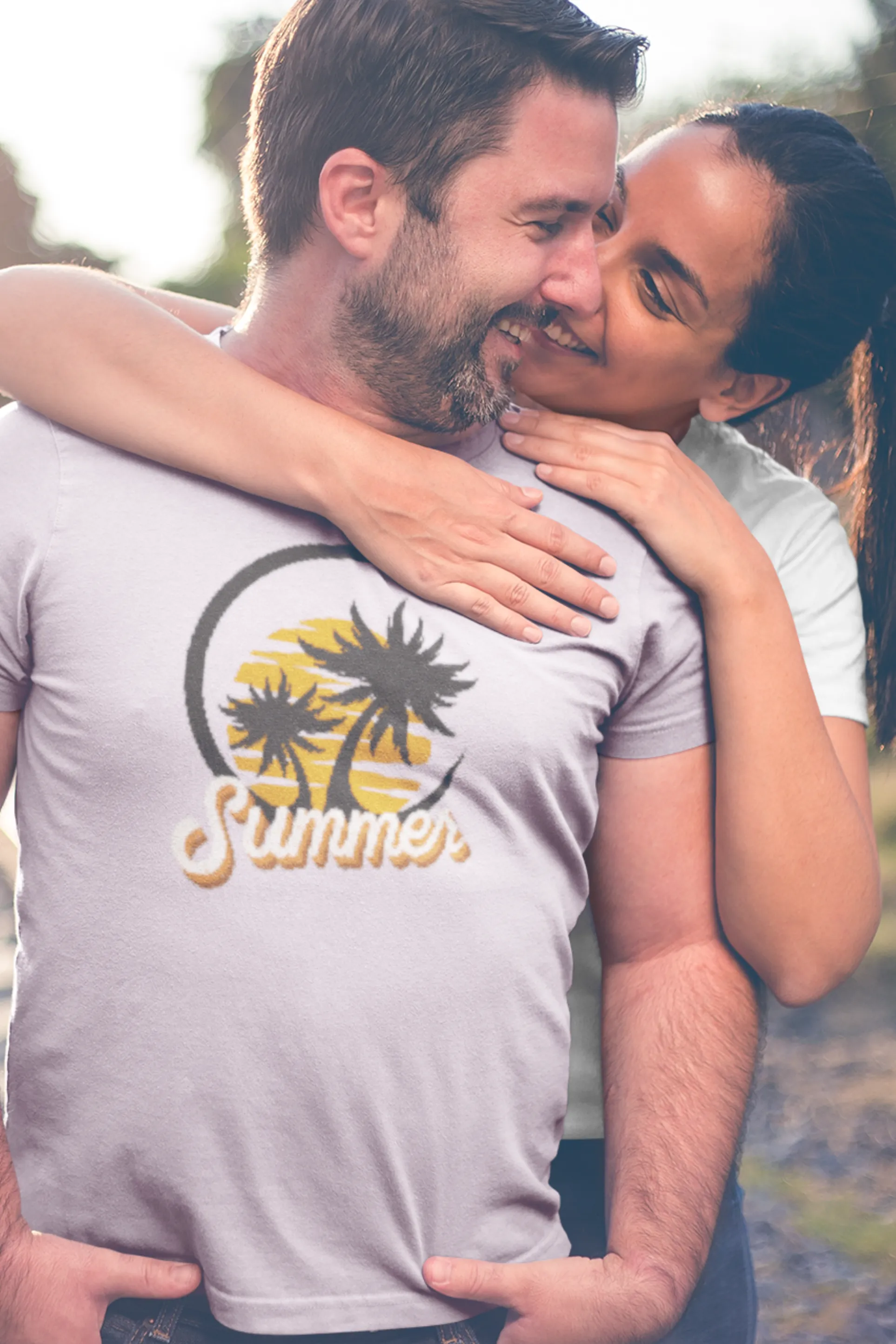 Summer Beach Vibes Printed T-shirt for men