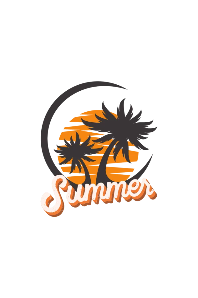 Summer Beach Vibes Printed T-shirt for men