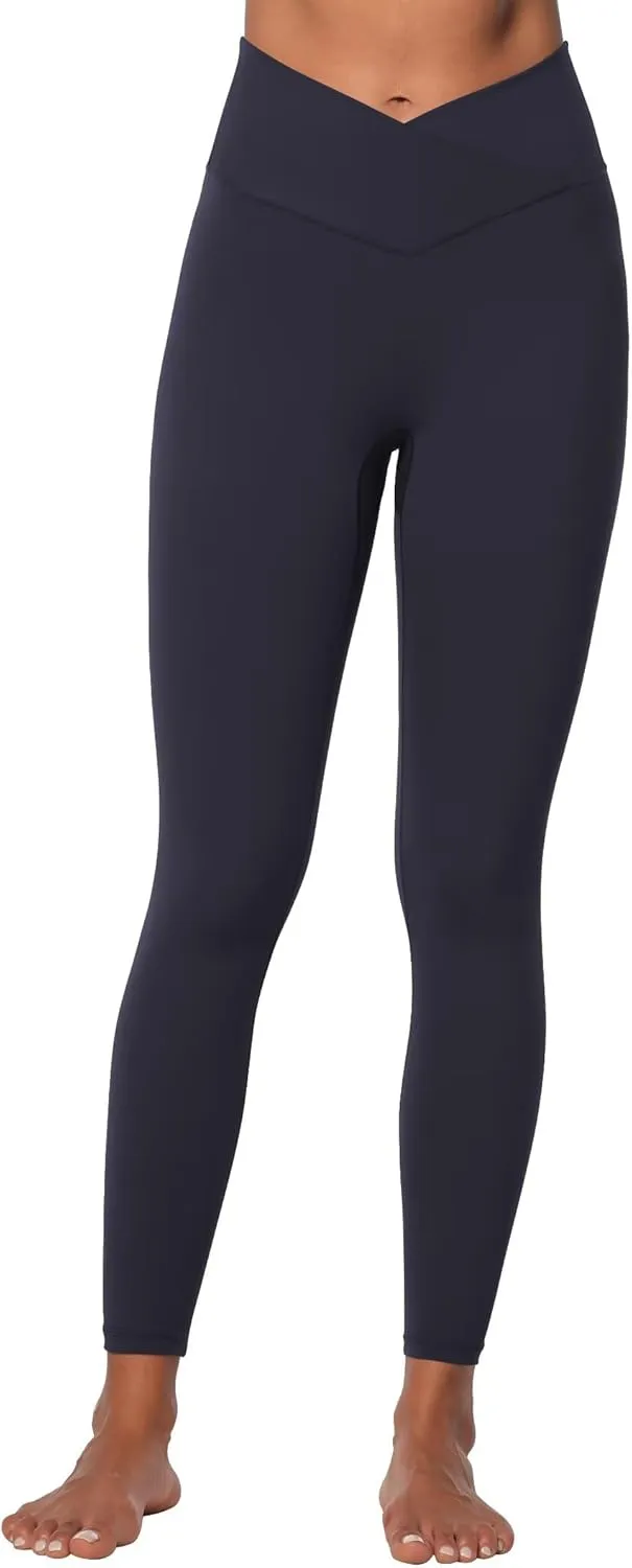 Sunzel Sunlissia Hidden Butt Lifting Scrunch Workout Leggings for Women, Crossover High Waist Yoga Pants with Tummy Control