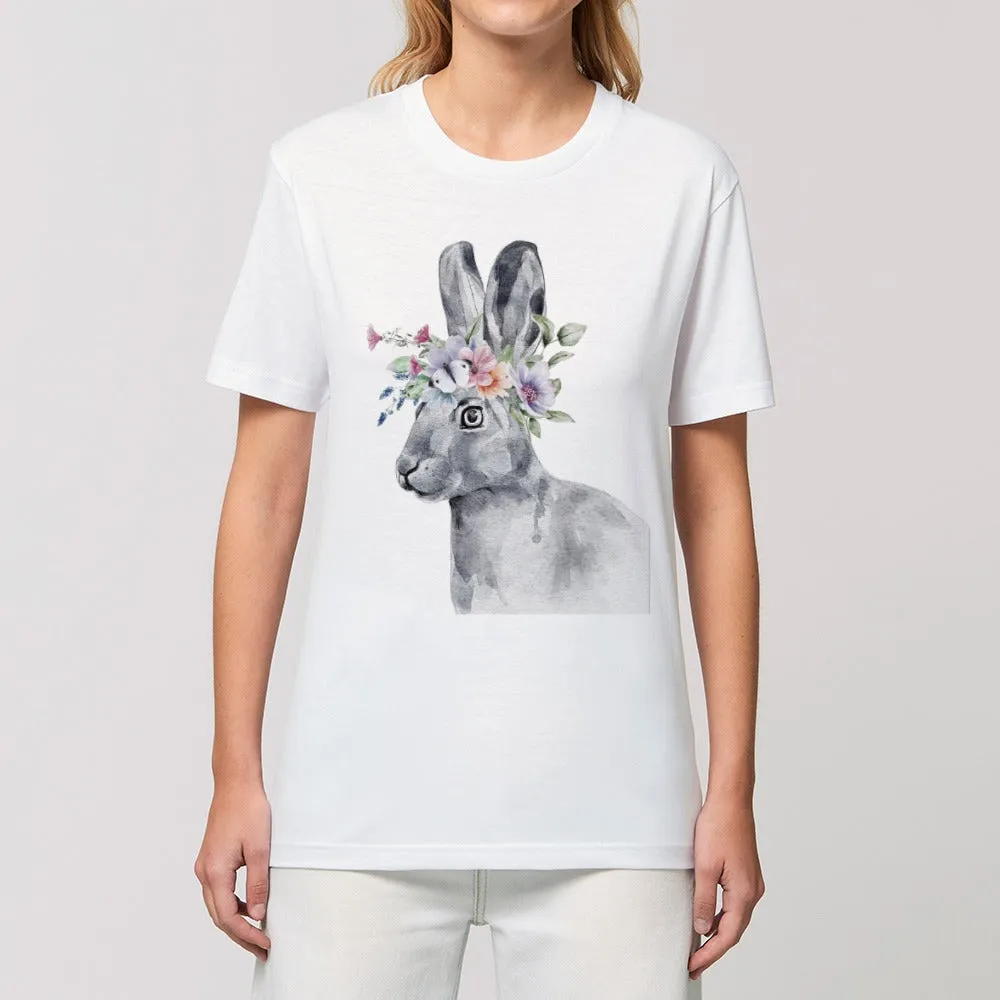 T-Shirt - Floral Hare