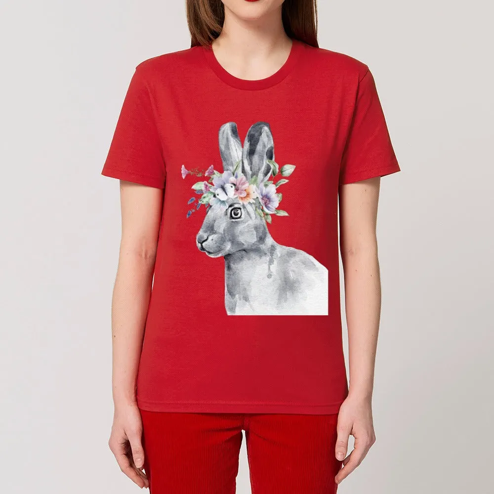 T-Shirt - Floral Hare