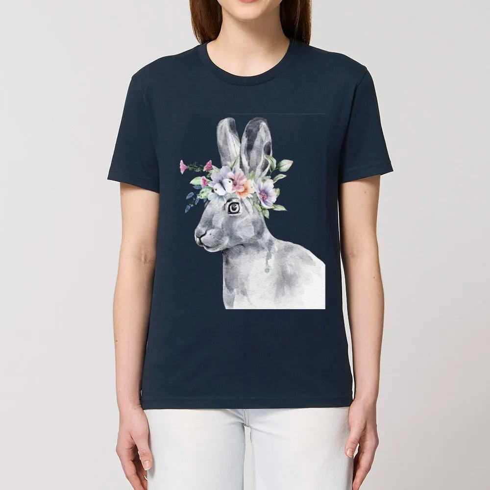 T-Shirt - Floral Hare