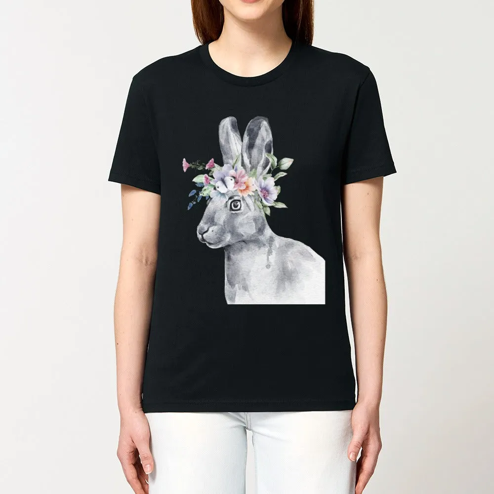 T-Shirt - Floral Hare