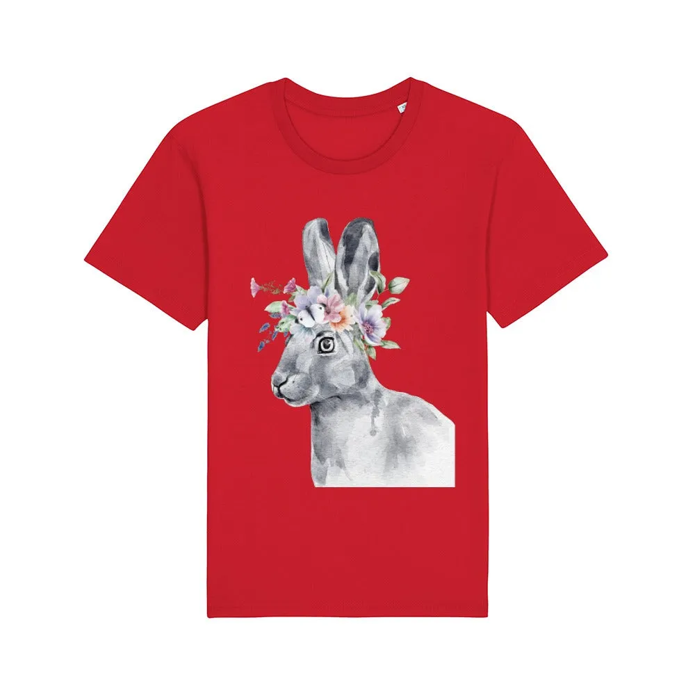 T-Shirt - Floral Hare