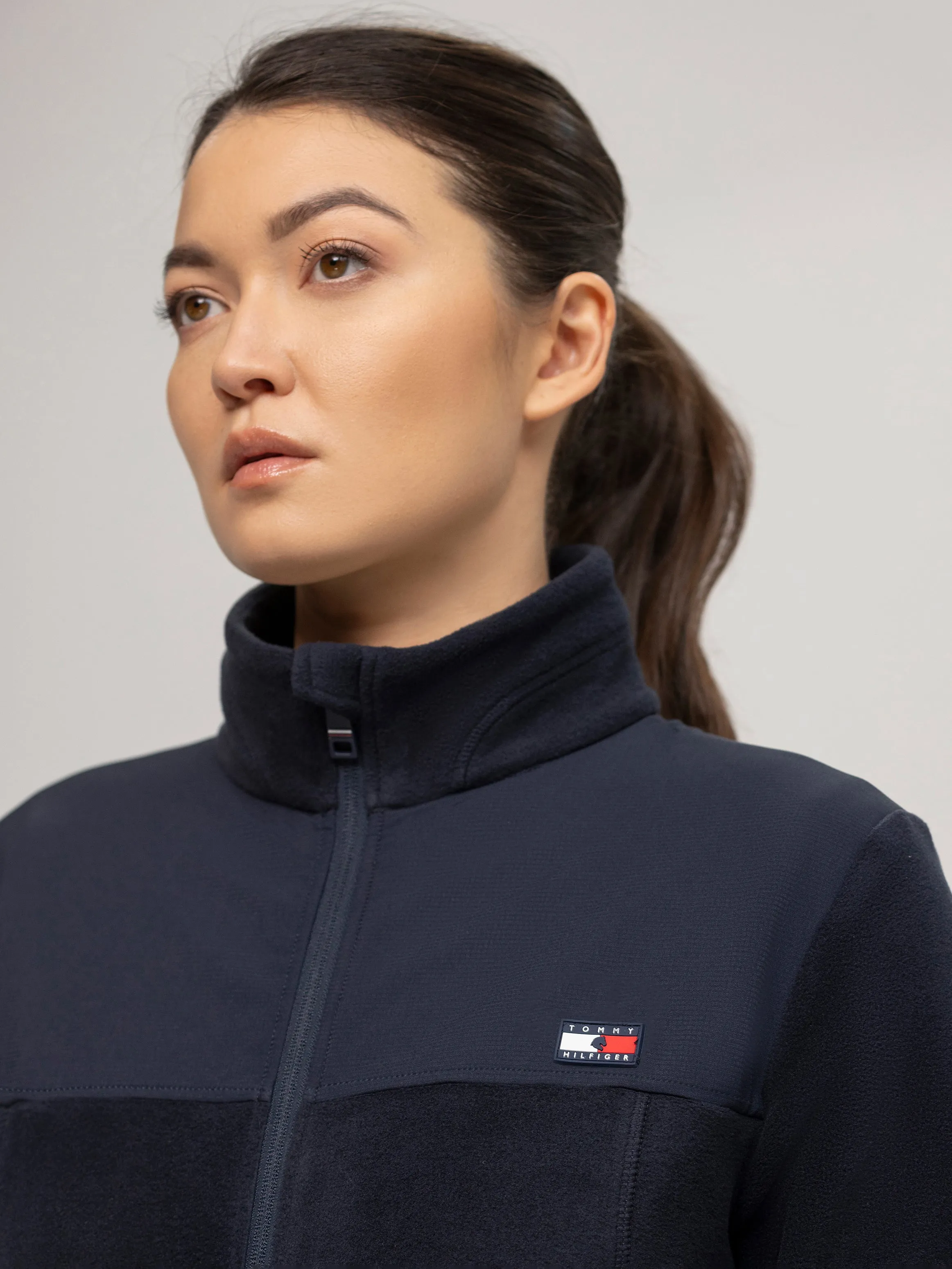 TH Wmn Michigan Fleece Jacket Desert Sky