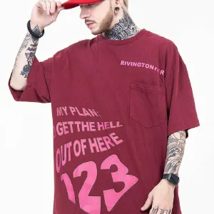 Trendy Fried Street Casual T-Shirt