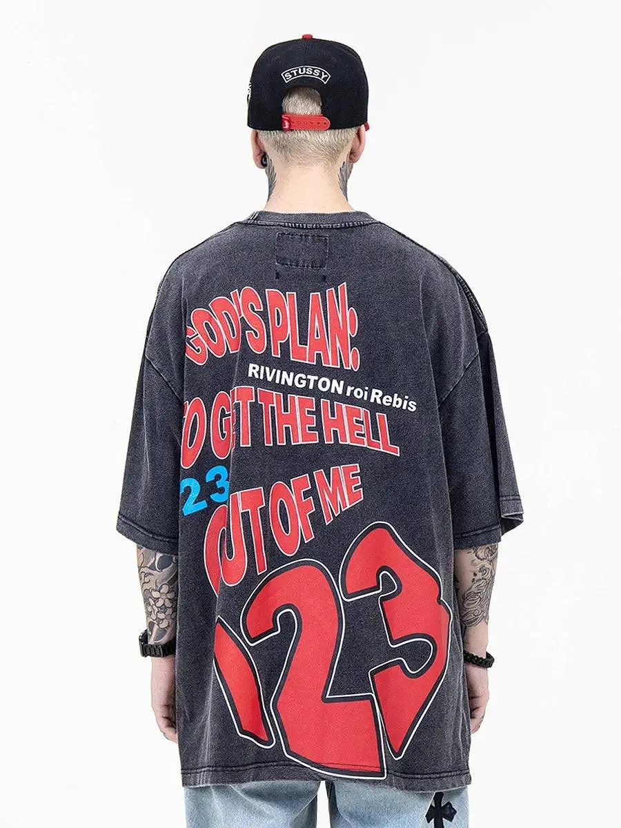 Trendy Fried Street Casual T-Shirt