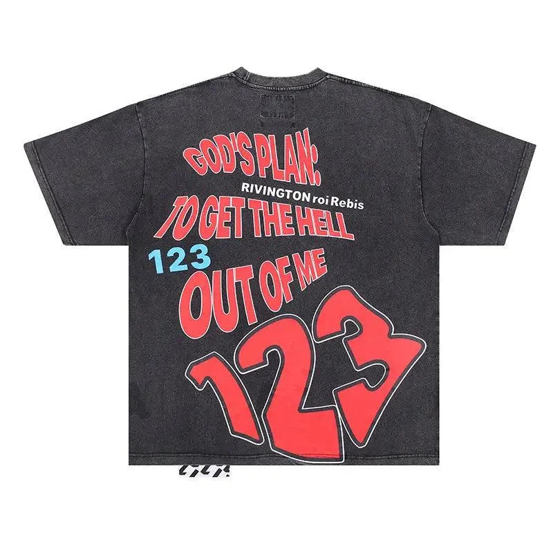 Trendy Fried Street Casual T-Shirt