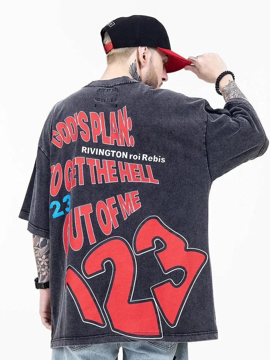 Trendy Fried Street Casual T-Shirt