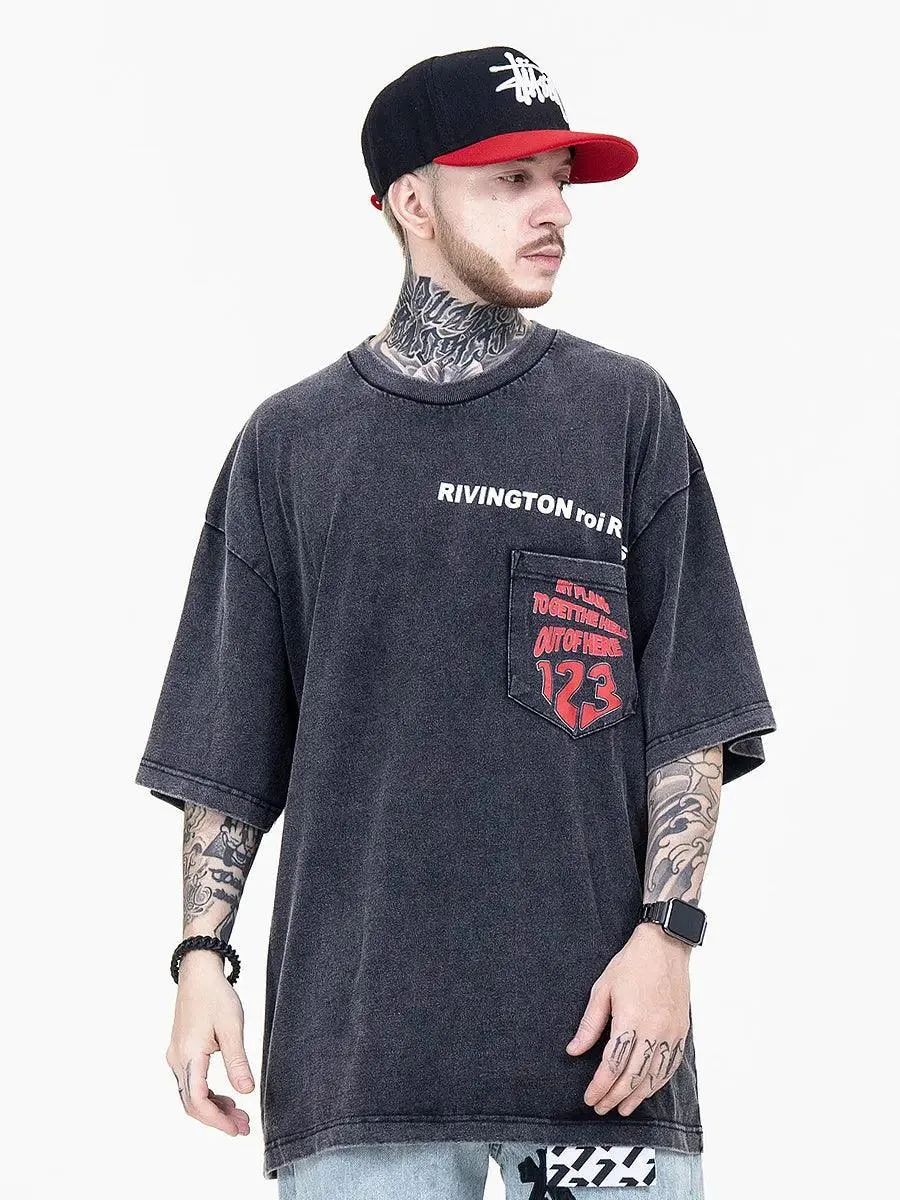 Trendy Fried Street Casual T-Shirt