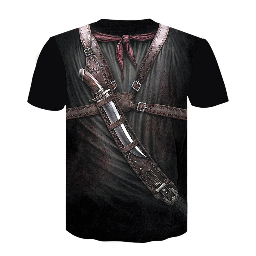 Trendy Round-Neck T-Shirt
