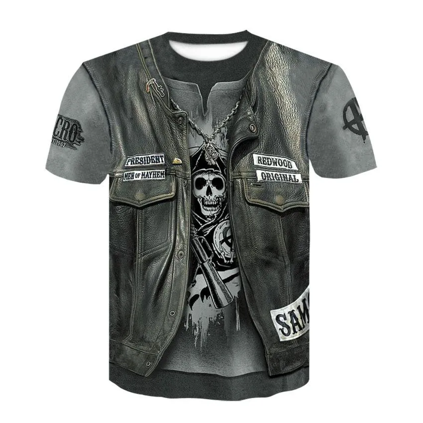 Trendy Round-Neck T-Shirt