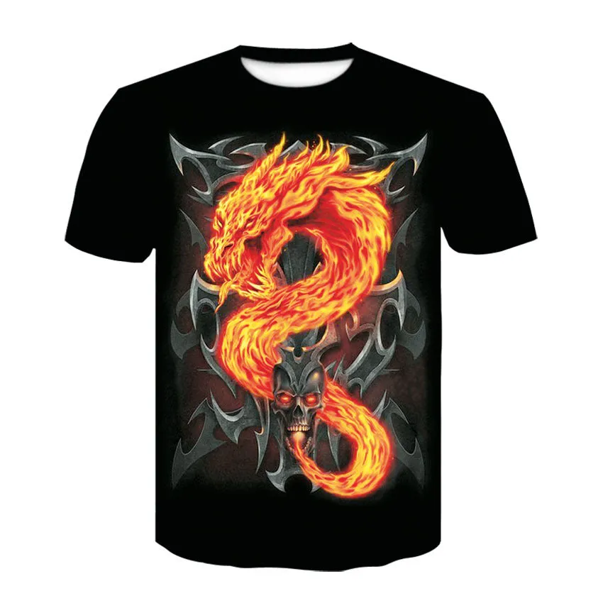 Trendy Round-Neck T-Shirt