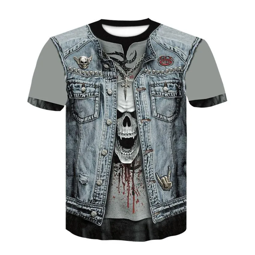 Trendy Round-Neck T-Shirt