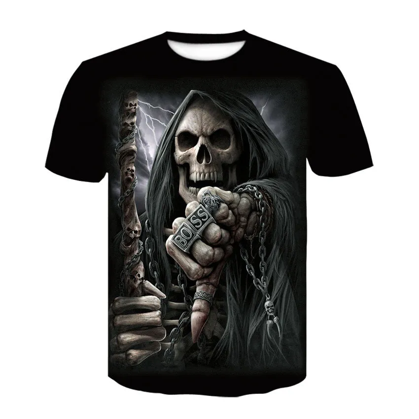 Trendy Round-Neck T-Shirt