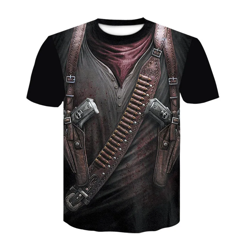 Trendy Round-Neck T-Shirt