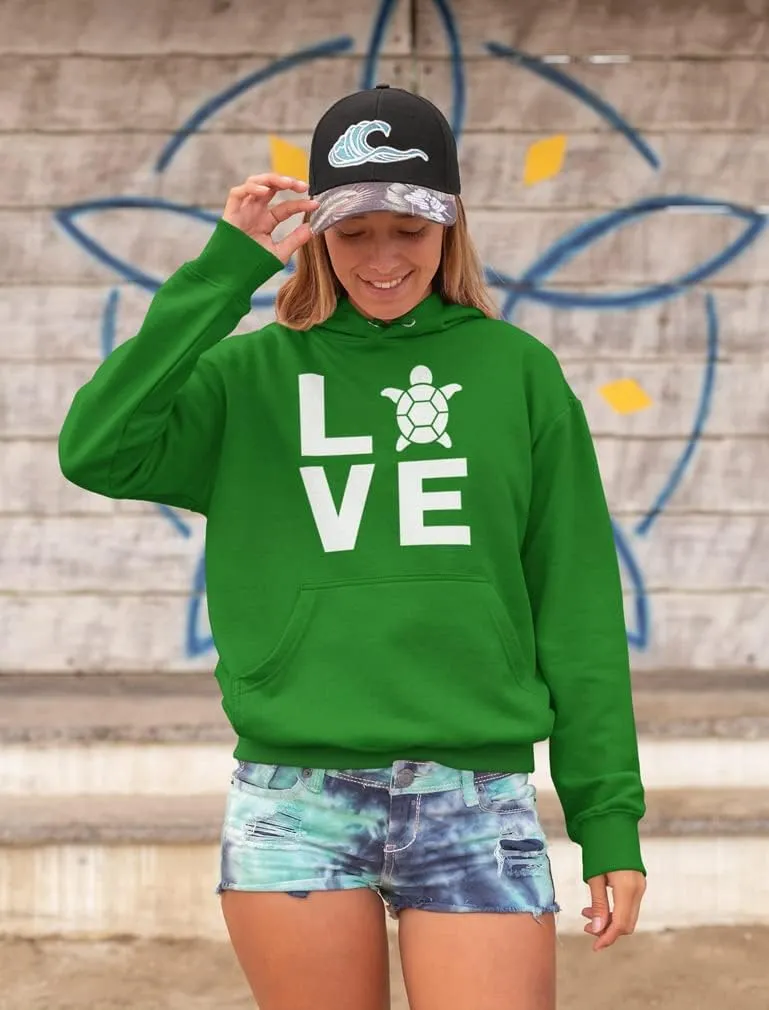 Tstars Love Turtle Sweatshirt Hoodie Sea Turtles Sweatshirts Animal Hoodies for Women Teen Girls