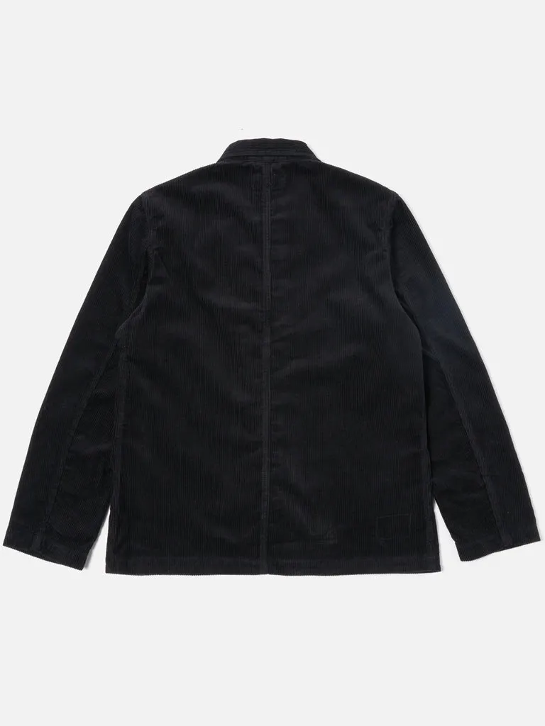 Universal Works Cord Bakers Jacket in Black