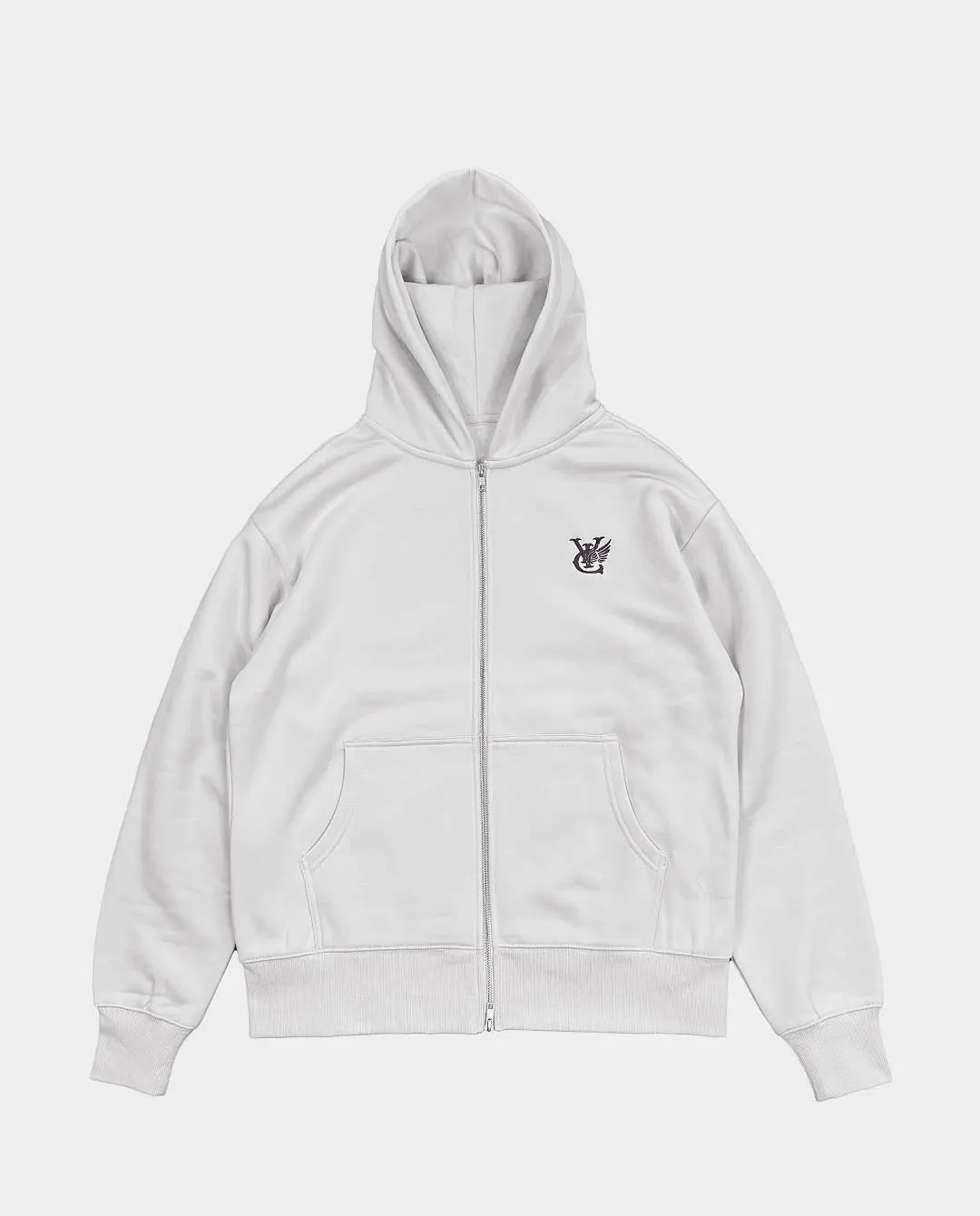 Vic - Heavyweight Zip Hood - Bone