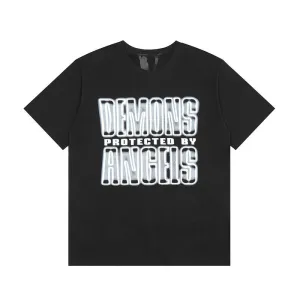 Vlone T Shirts Summer Male and Female Trendy Brand Short Sleeve Couple T-shirt
