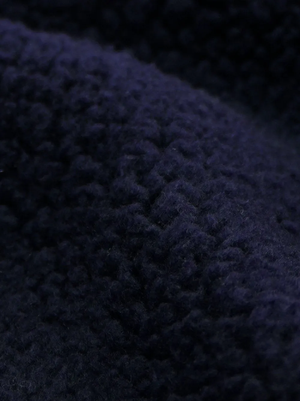 Wellness bouclé cropped sweatshirt