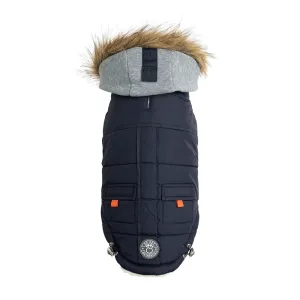 Winter Sailor Parka Navy Dog Coat