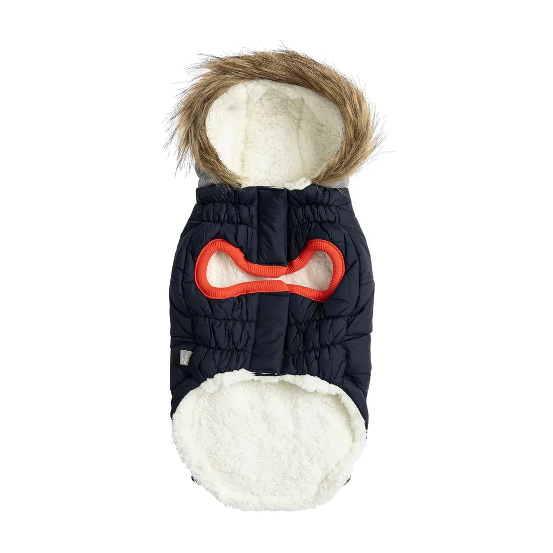 Winter Sailor Parka Navy Dog Coat