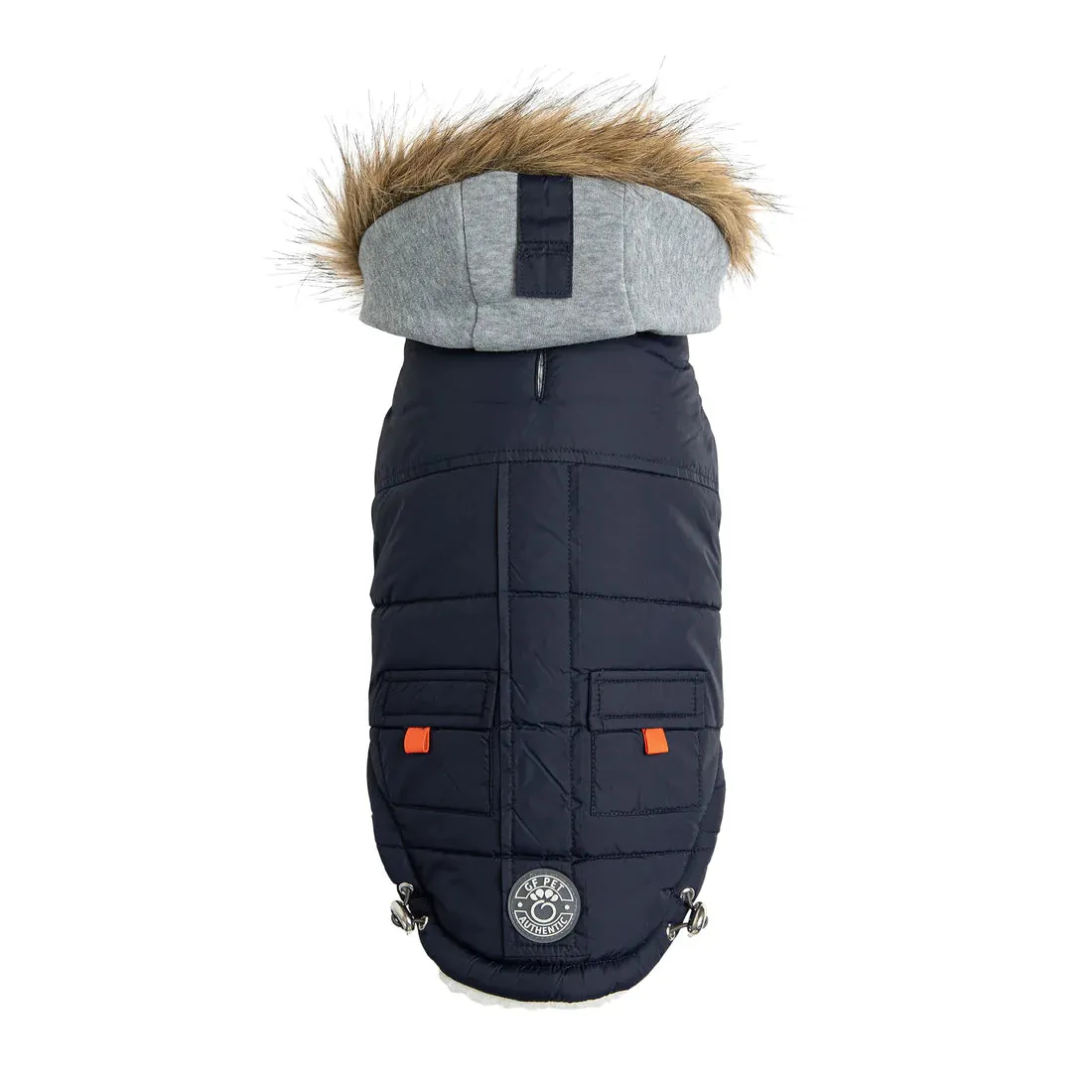 Winter Sailor Parka Navy Dog Coat