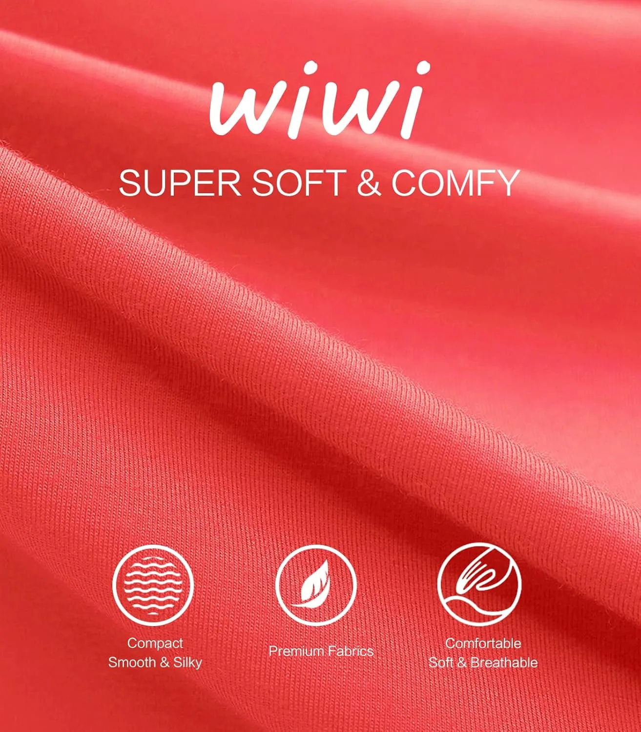 WiWi Bamboo Viscose Pajamas Set for Women Soft Button Down Sleepwear Pj Lightweight Lounge Sets Loungewear S-XXL