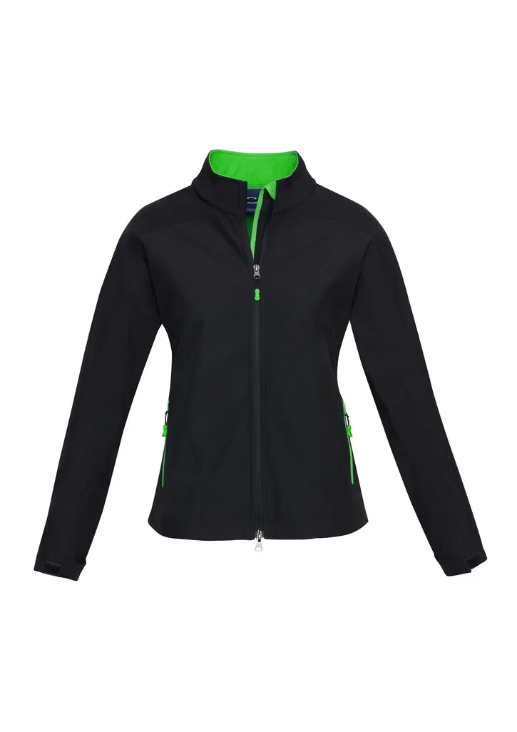 Womens Geneva Jacket J307L XL / Black/Graphite