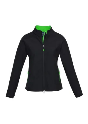 Womens Geneva Jacket J307L XL / Black/Graphite